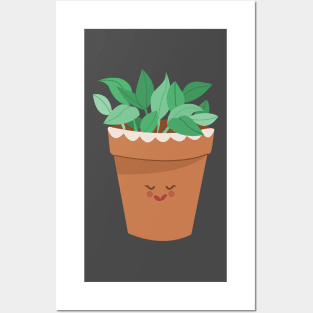 Friendly House Plant Posters and Art
